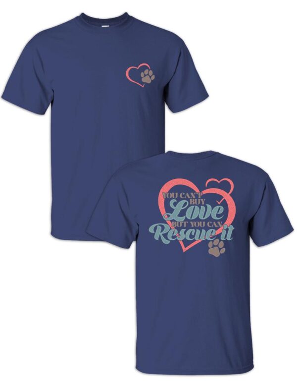 Rescue Awareness tshirt in navy