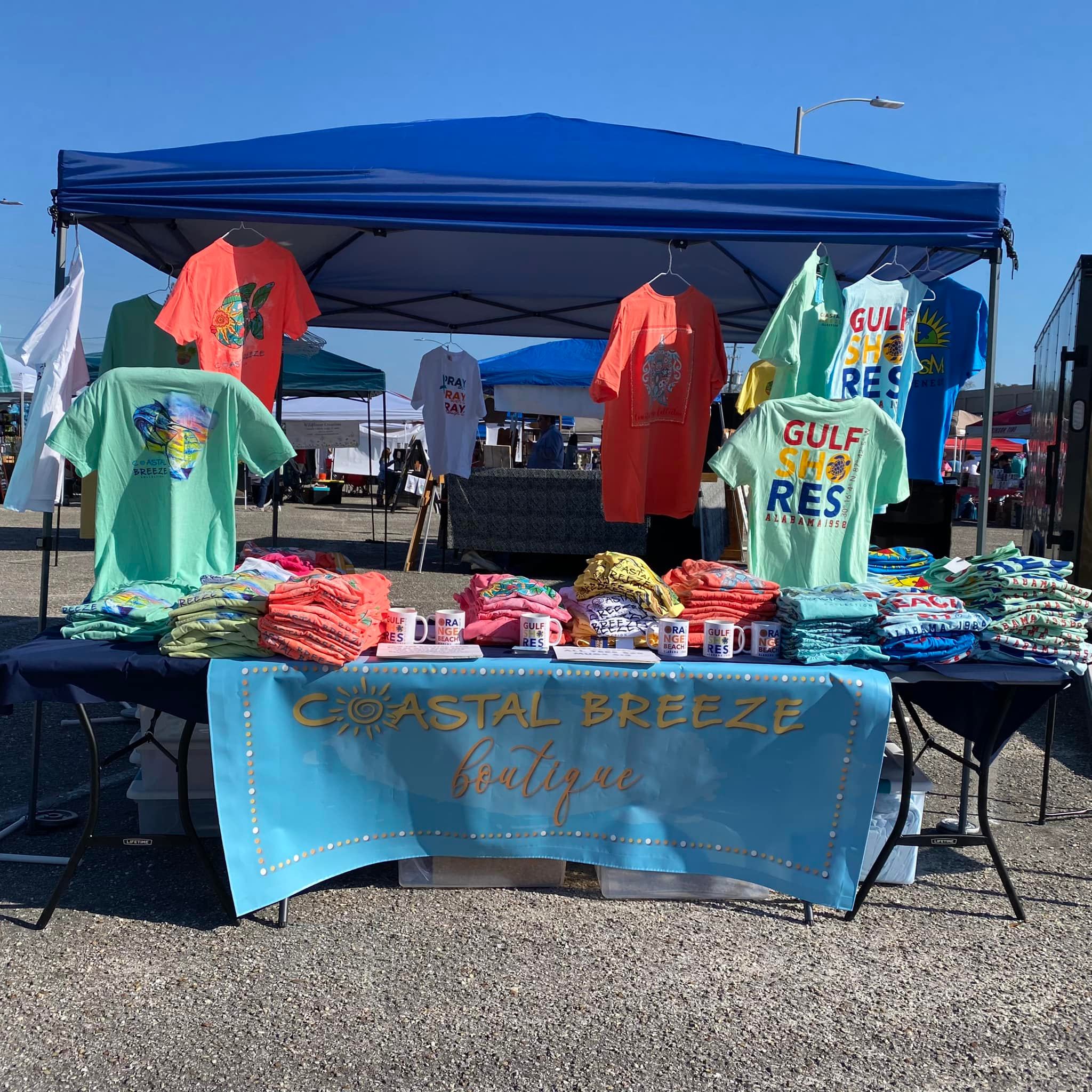 Coastal Breeze Tees at Swamp Fest