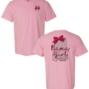 Team Spirit Bama Girl Bow in blossom pink