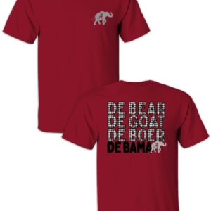 DeBama chili red t-shirt